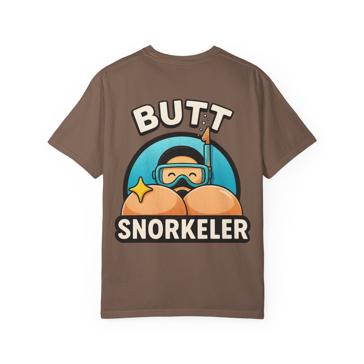 Butt Snorkeler” Humorous Unisex T-Shirt, Fun Everyday Wear, Beach Party Attire, Snorkeling Gift, Summer Vacation Tee