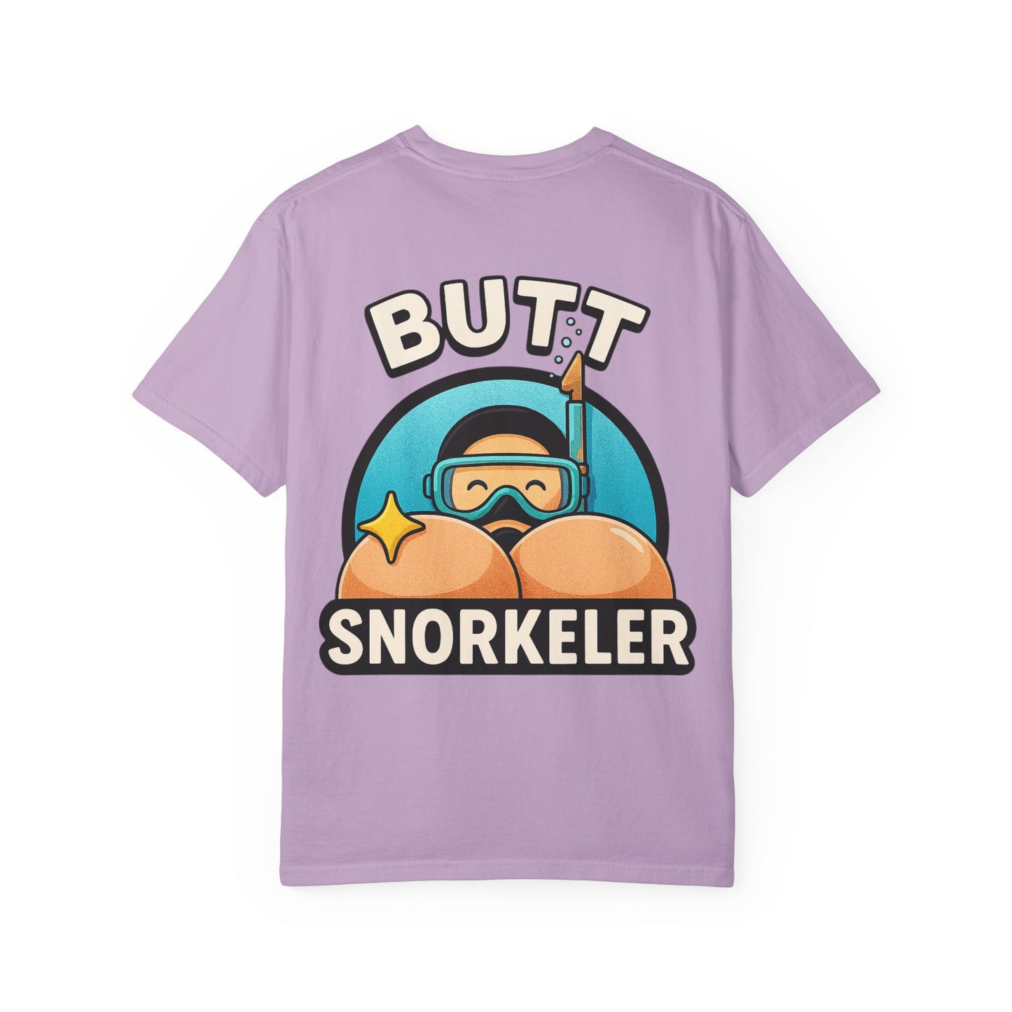 Butt Snorkeler” Humorous Unisex T-Shirt, Fun Everyday Wear, Beach Party Attire, Snorkeling Gift, Summer Vacation Tee