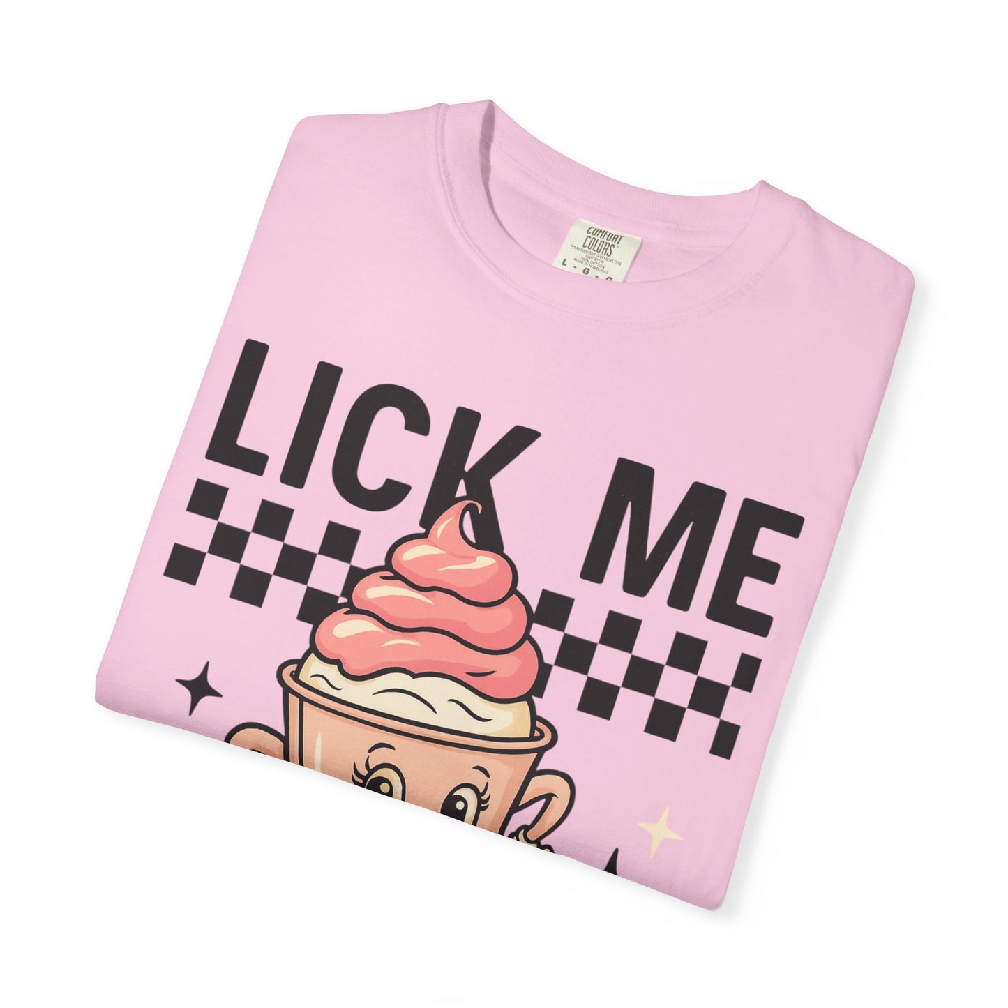 Playful Ice Cream T-Shirt, Cute Summer Tee, Fun Gift for Ice Cream Lovers, Unisex Garment-Dyed Tee, Sweet Treat Shirt